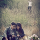 Image for article titled Zombie engagement photos display commitment, excellent teamwork